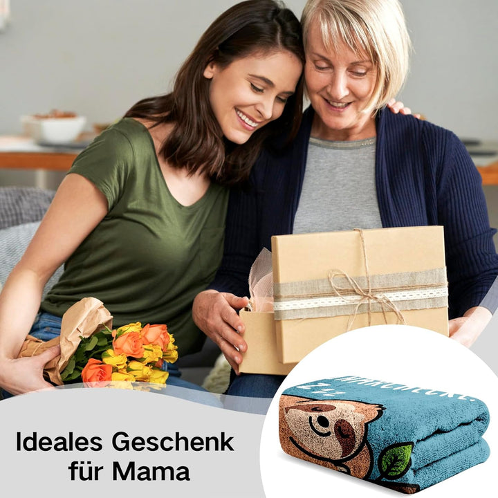 Geschenke für Mama Weihnachten, Geburtstagsgeschenk für Mama, Kuscheldecke Geschenk für Mutter zum G
