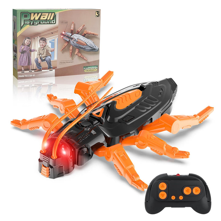 Ferngesteuerte Kakerlake Spielzeug, Wall Crawler Spielzeug, der an Wänden und Decken entlang krabbel