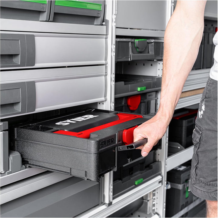 STIER Systainer³ I Black Edition H 105 x B 396 x T 296 Schwarz, H 105 x B 396 x T 296 Schwarz