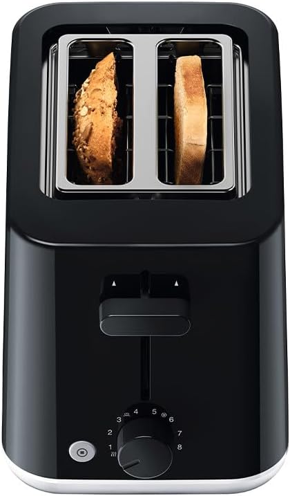 Braun Household Breakfast1 Double Slot Toaster with 8 Toast Settings and Defrost Function, 900 W, HT