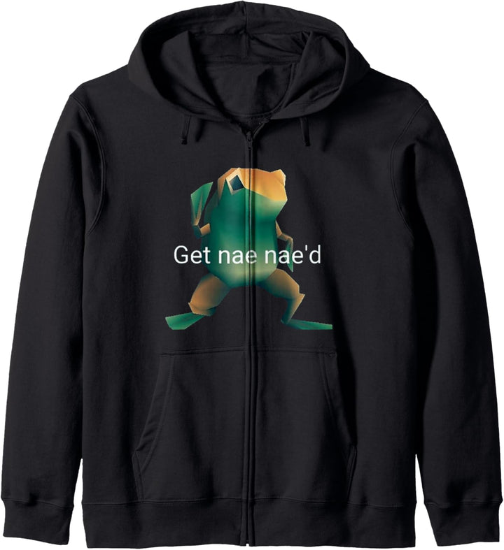 Holen Sie sich Nae Nae'd Meme Dancing Frog Kapuzenjacke