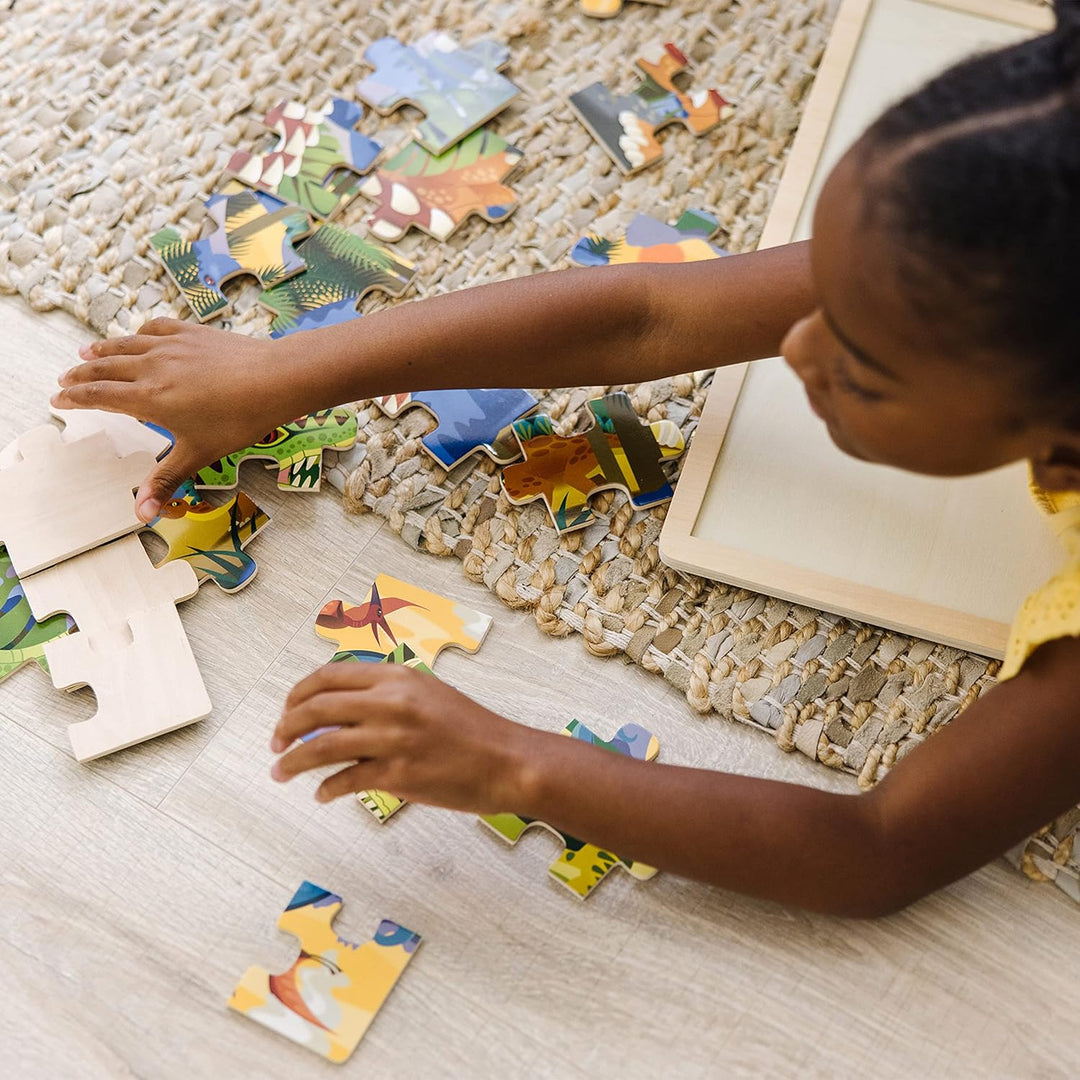 Dinosaur Jigsaw (24pc): Puzzles (Wooden) - Jigsaw Puzzles