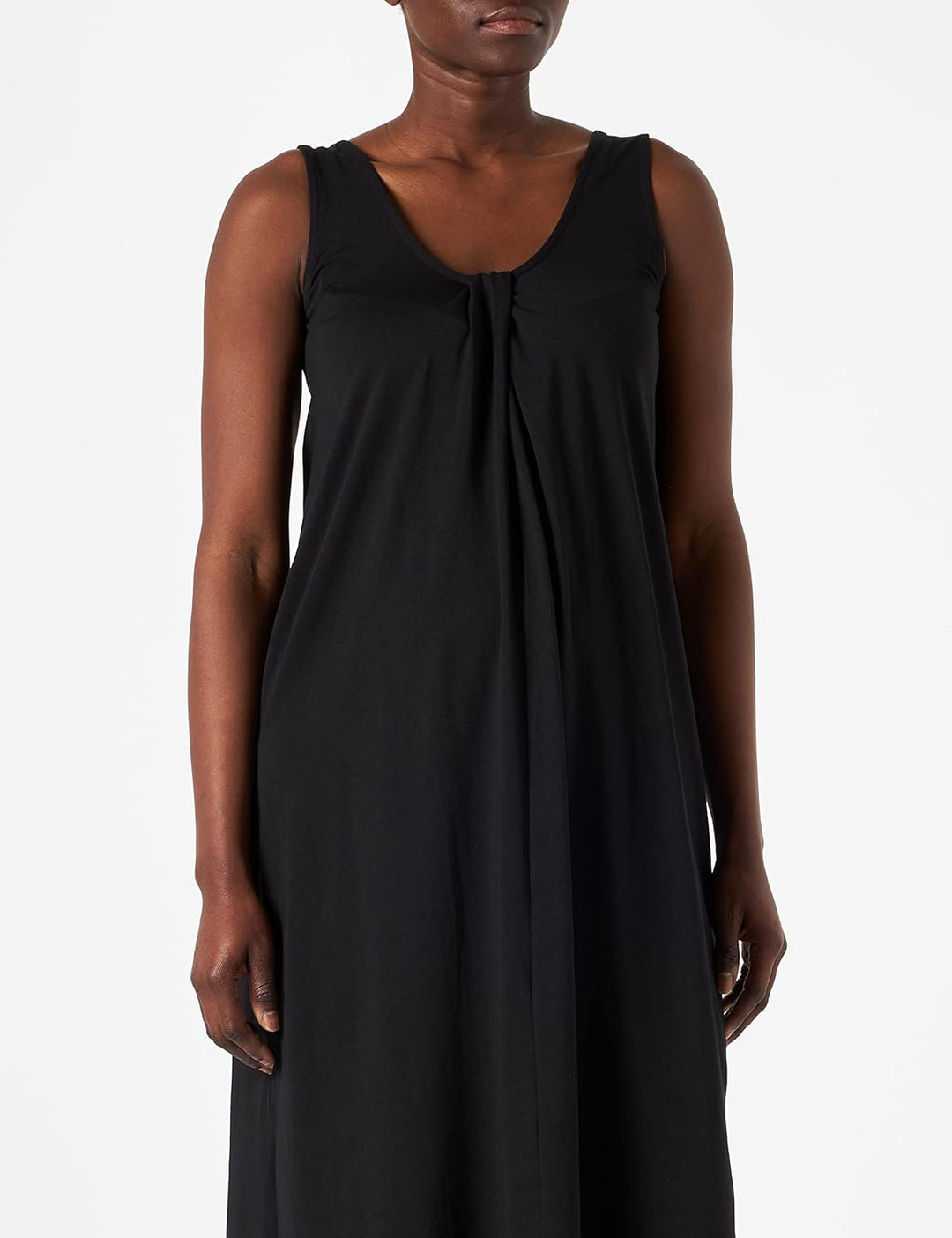 Supermom Damen Dress Sleeveless Vetiver Kleid 38 Black - P090, 38 Black - P090