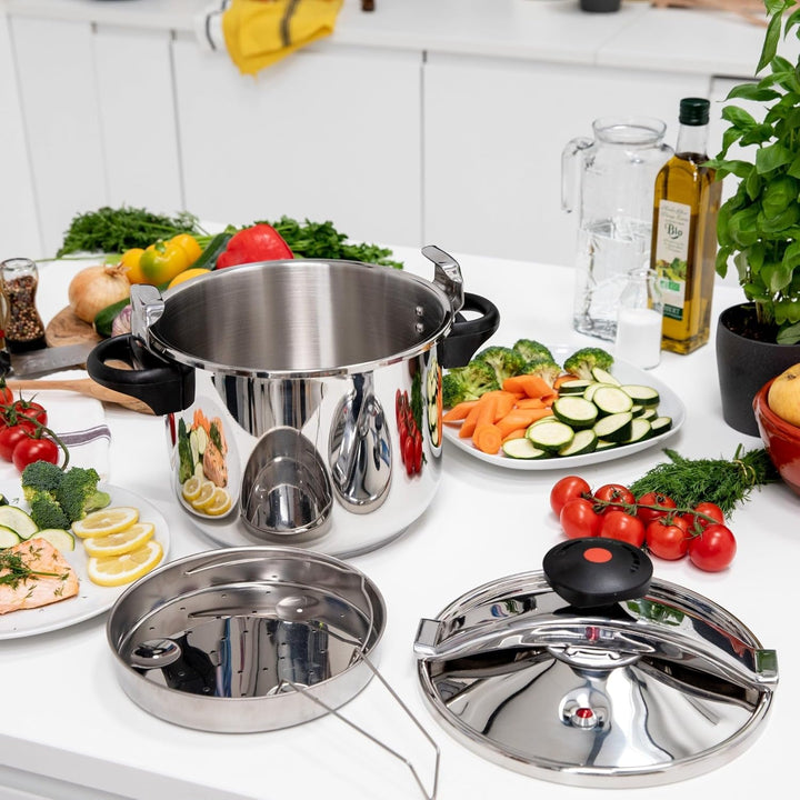 KITCHEN MOVE Schnellkochtopf mit Bügel Ø22cm 6L Classique