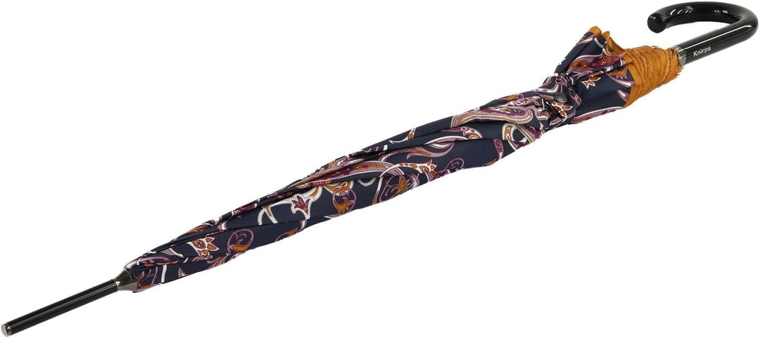 Knirps Stick Long AC Leaves Amethyst