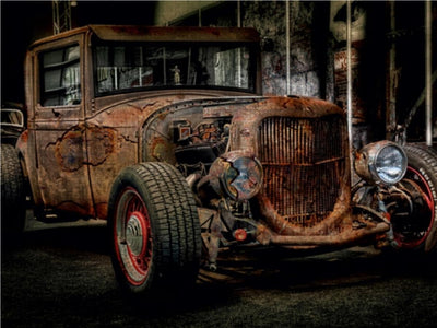 CALVENDO Puzzle Aussergewöhnliche Autos - Hot Rods 1000 Teile Lege-Grösse 64 x 48 cm Foto-Puzzle Bil