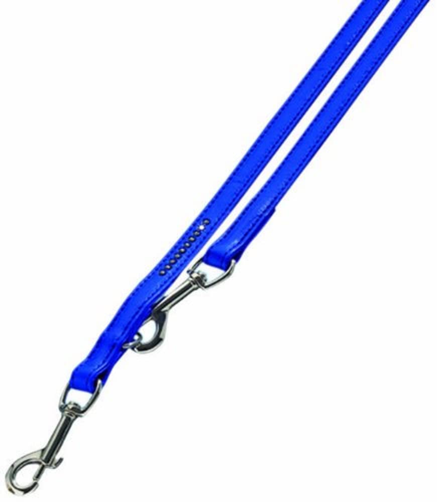 Nobby Führleine Crystal, dunkelblau L: 200 cm, B: 12 mm, 1 Stück dunkelblau Breite: 12 mm, dunkelbla