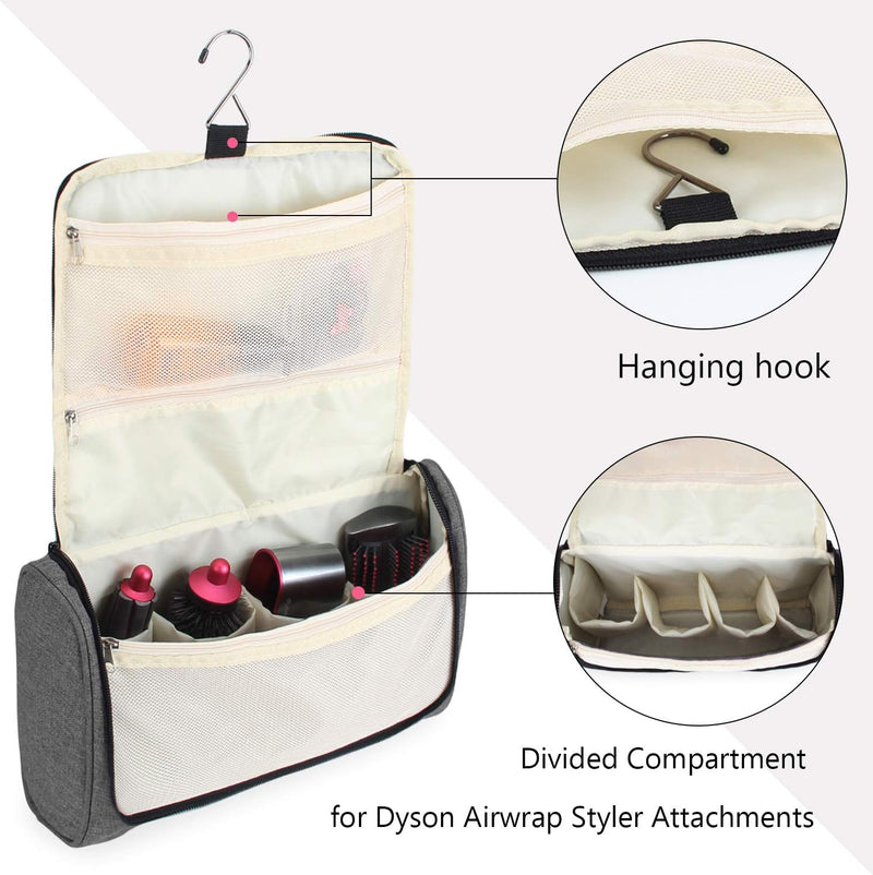 Teamoy Reise Tasche Für Dyson Airwrap Styler, Tragen Hülle für Dyson Airwrap Frisur-Werkzeug und umf