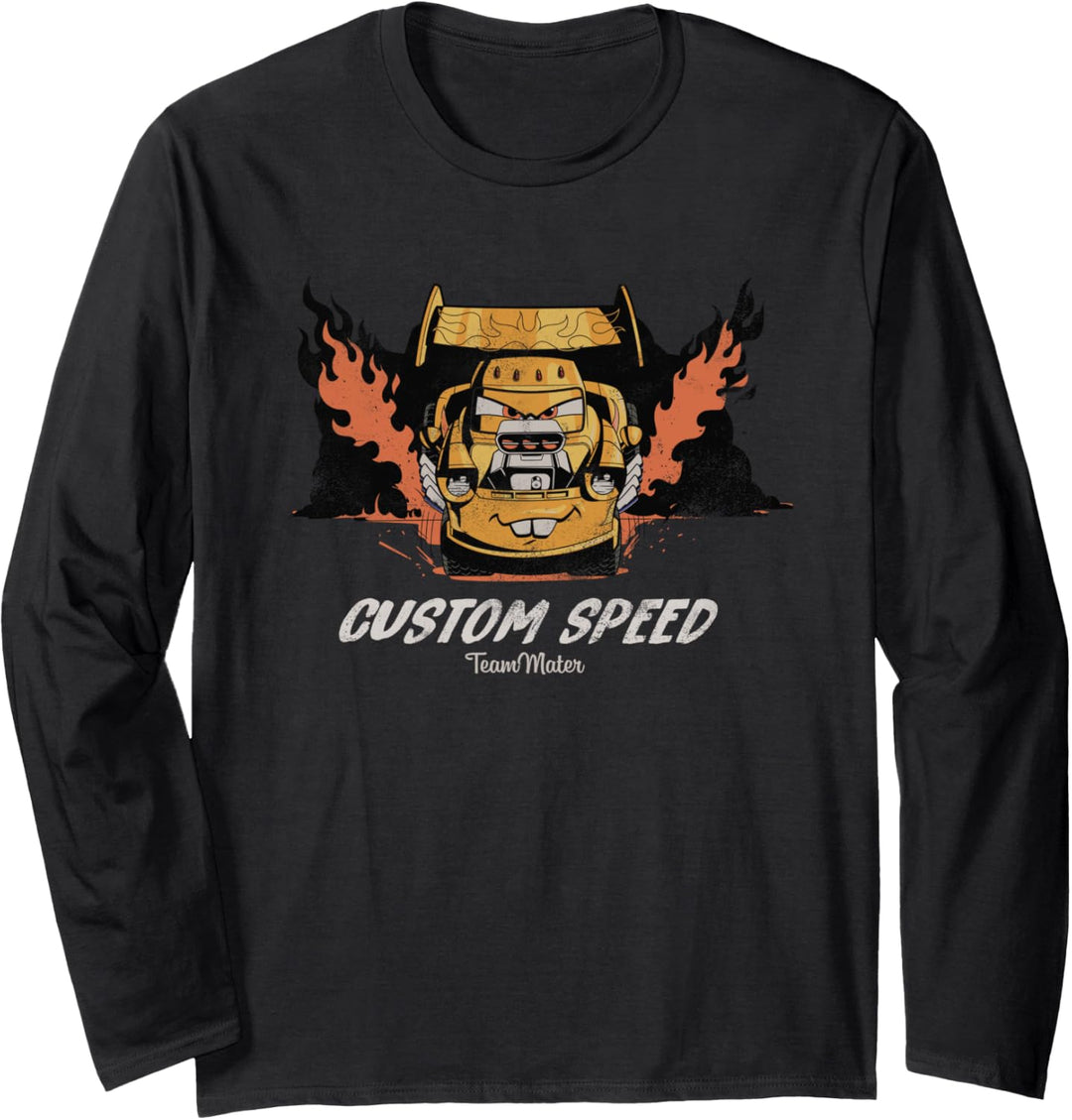 Disney and Pixar’s Cars Custom Speed Team Mater Langarmshirt