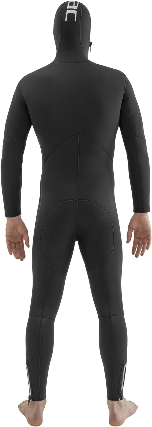 Seac Club Man, Neoprenanzug mit integrierter Kapuze, hergestellt aus 5 mm dickem Neopren und mit Pow
