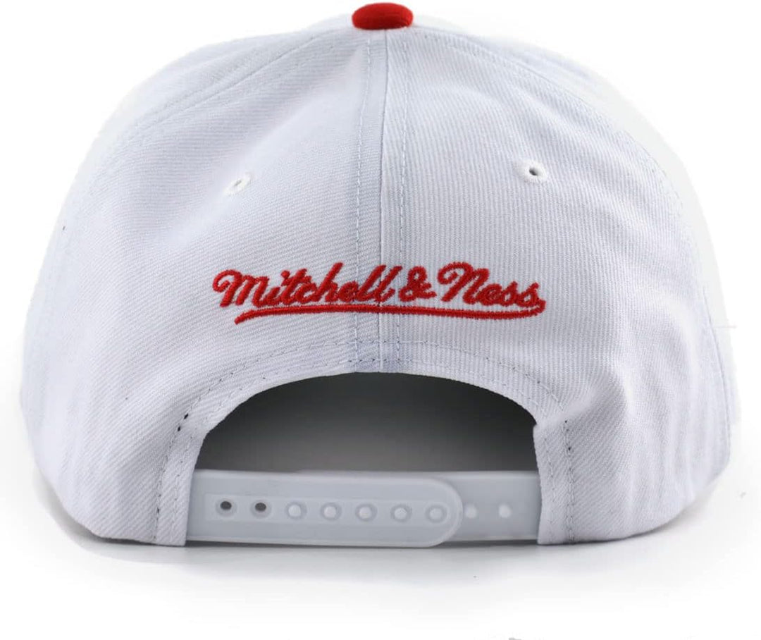 Mitchell & Ness NBA Team 2 Tone 2.0 Pro Snapback HWC Philadelphia 76ers White/red