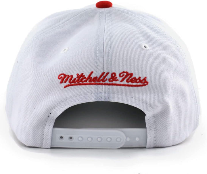 Mitchell & Ness NBA Team 2 Tone 2.0 Pro Snapback HWC Philadelphia 76ers White/red
