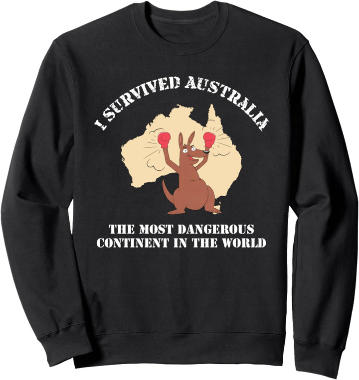 I Survived Australia - Australien Fan Sweatshirt