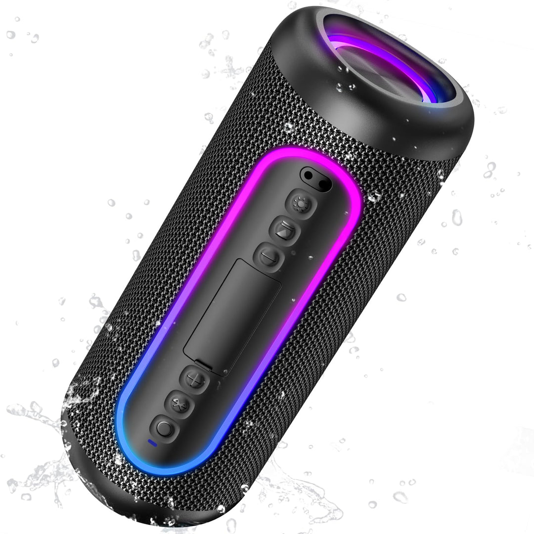 UOHHBOE 30W Bluetooth Lautsprecher Tragbarer Musikbox Bluetooth 5.4 Dual Stereo & TWS 30 Std Akku RG