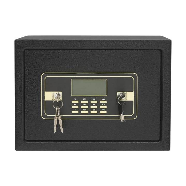 22L/5.8gal Möbeltresor Safe Tresor mit digital Tastatur Elektronischer Tresor Alarmsystem Feuerfest