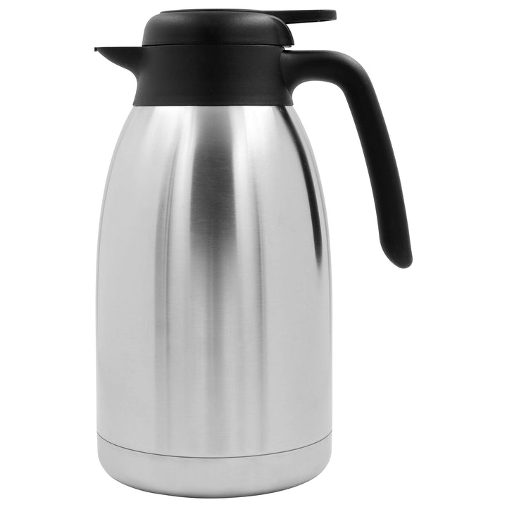 Isolierkanne 2 L – Thermoskanne aus doppelwandigem Edelstahl für bis zu 13 Tassen Kaffee oder Tee 20