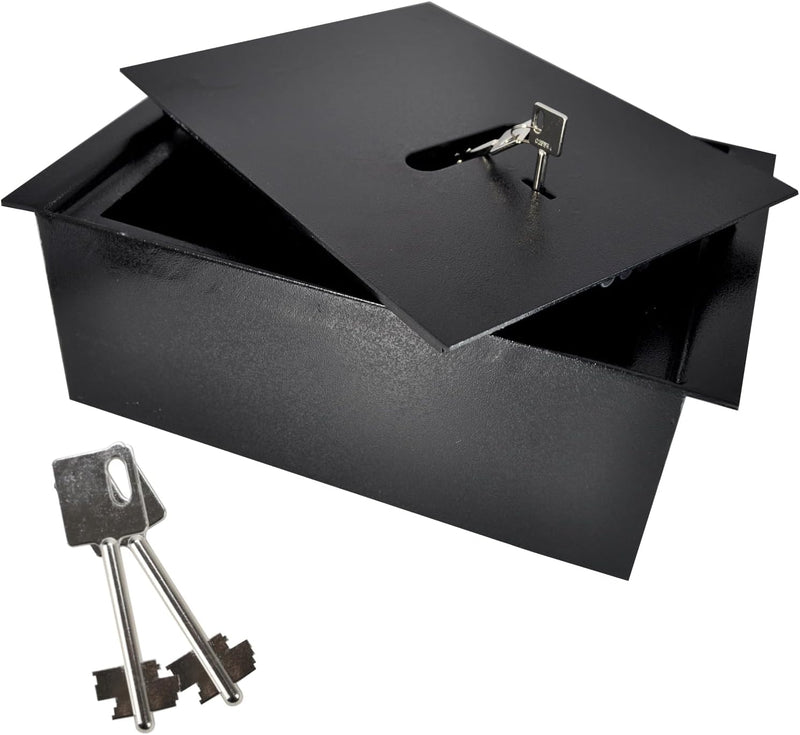 ALSTEN TECH Bodentresor Möbeltresor 35,6 x 26,5 x 14,2 cm Masse: 12 kg Geldtresor für Zuhause Büro u