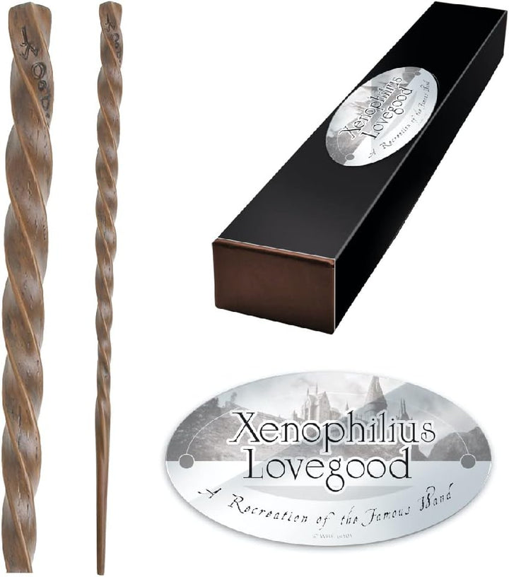 Noble Collection Zauberstab Ollivander von Xenophilus Lovegood Premium Box