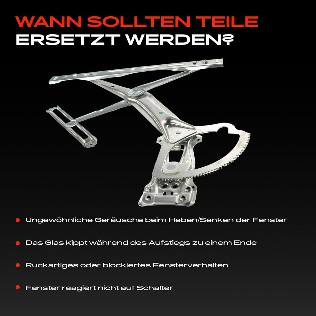Frankberg Fensterheber Ohne Motor Vorne Links Kompatibel mit CLK C208 A208 200 230 320 430 55AMG Cou