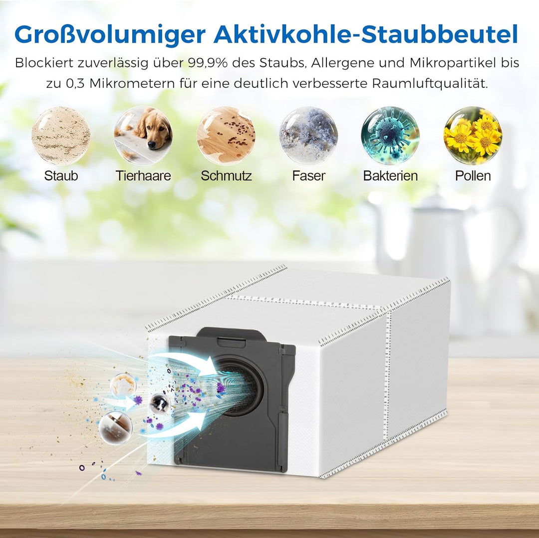 30 Stück Zubehör für Dreame X50 Ultra Complete/L50 Pro Ultra/L40s Pro Ultra/Mova V50 Ultra Complete/