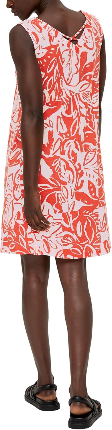 s.Oliver Damen Kleid kurz 32 Orange 2550, 32 Orange 2550