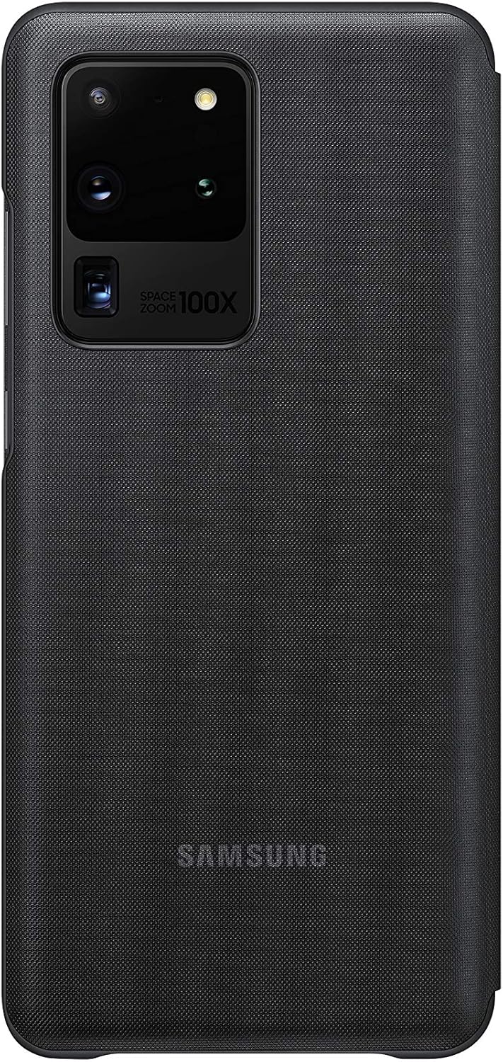 Samsung LED View Smartphone Cover EF-NG988 für Galaxy S20 Ultra Handy-Hülle, LED-Anzeige, Kartenhalt