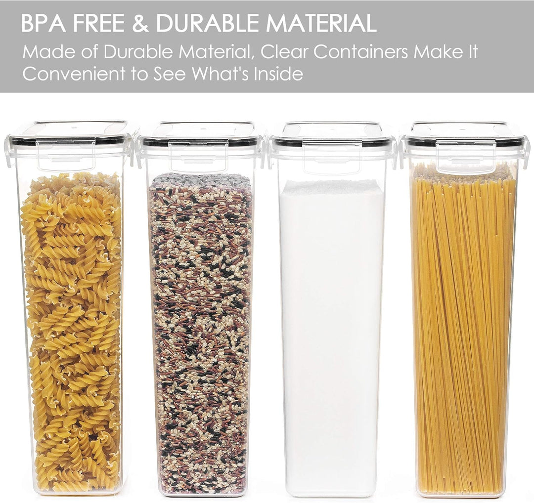 Vtopmart 2.8L Vorratsdosen Set, Müsli Schüttdose & Frischhaltedosen, BPA frei Kunststoff luftdicht,T