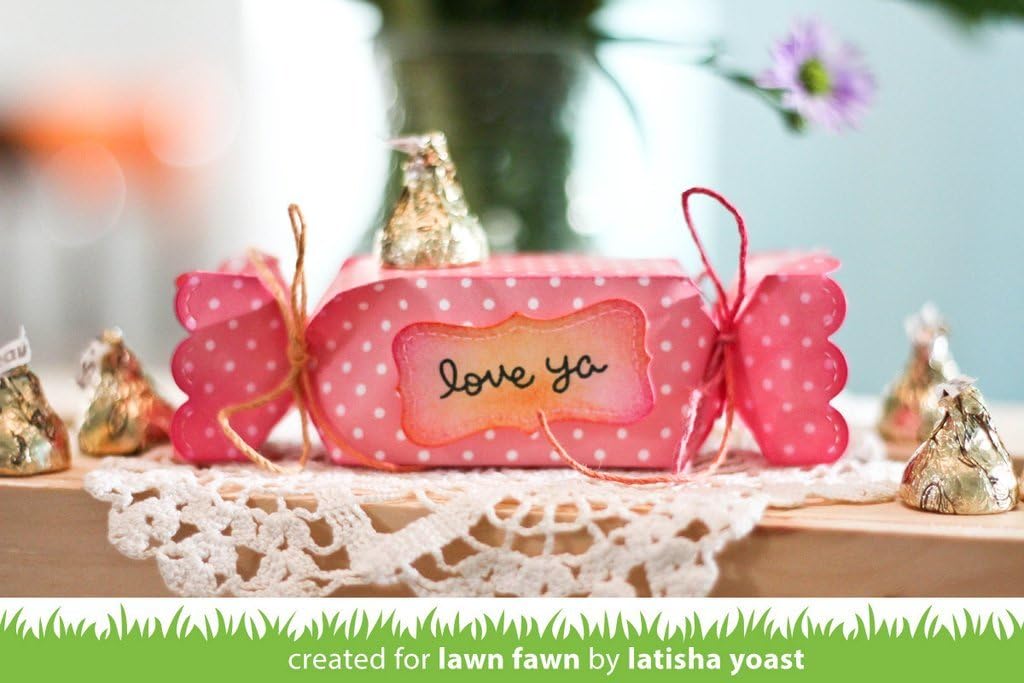 Lawn Fawn Lawn Cuts Custom Craft Die LF857 Candy Box by Lawn Fawn