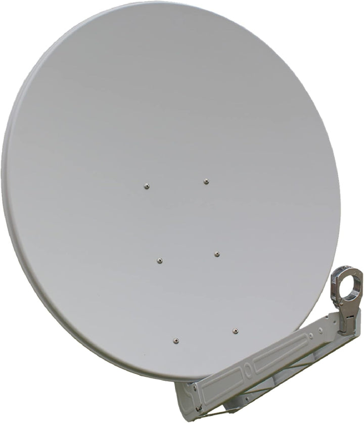Gibertini OP 85 SE - Alu-Antenne - weiss - 8 Teilnehmer mit Octo-LNB 8 Teiln. mit Octo-LNB Weiss, 8