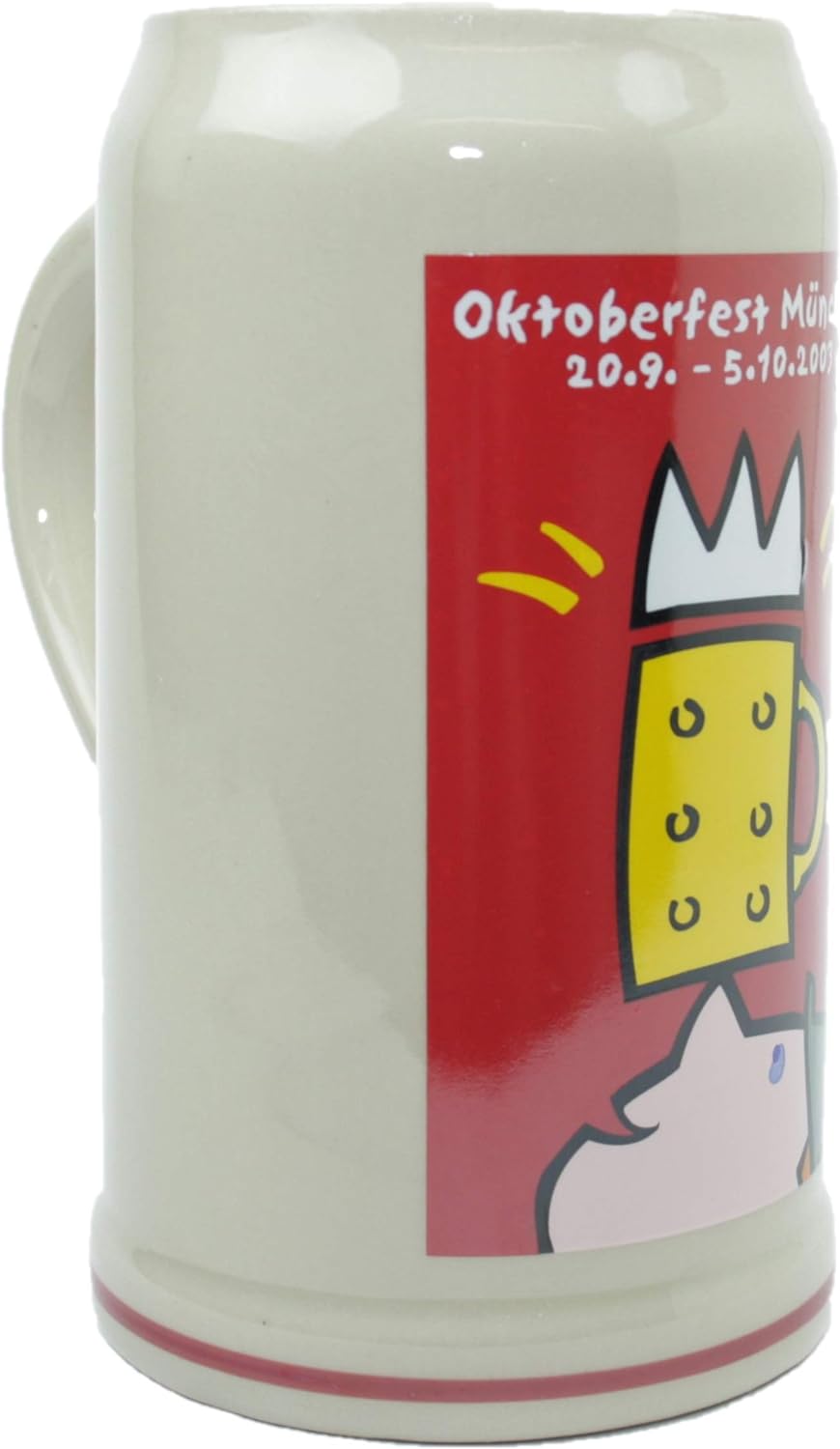 Steinfixx® - Original Oktoberfestkrug 2003 I Jahrgangskrug I Jahreskrug I Wiesnkrug I Sammlerkrug