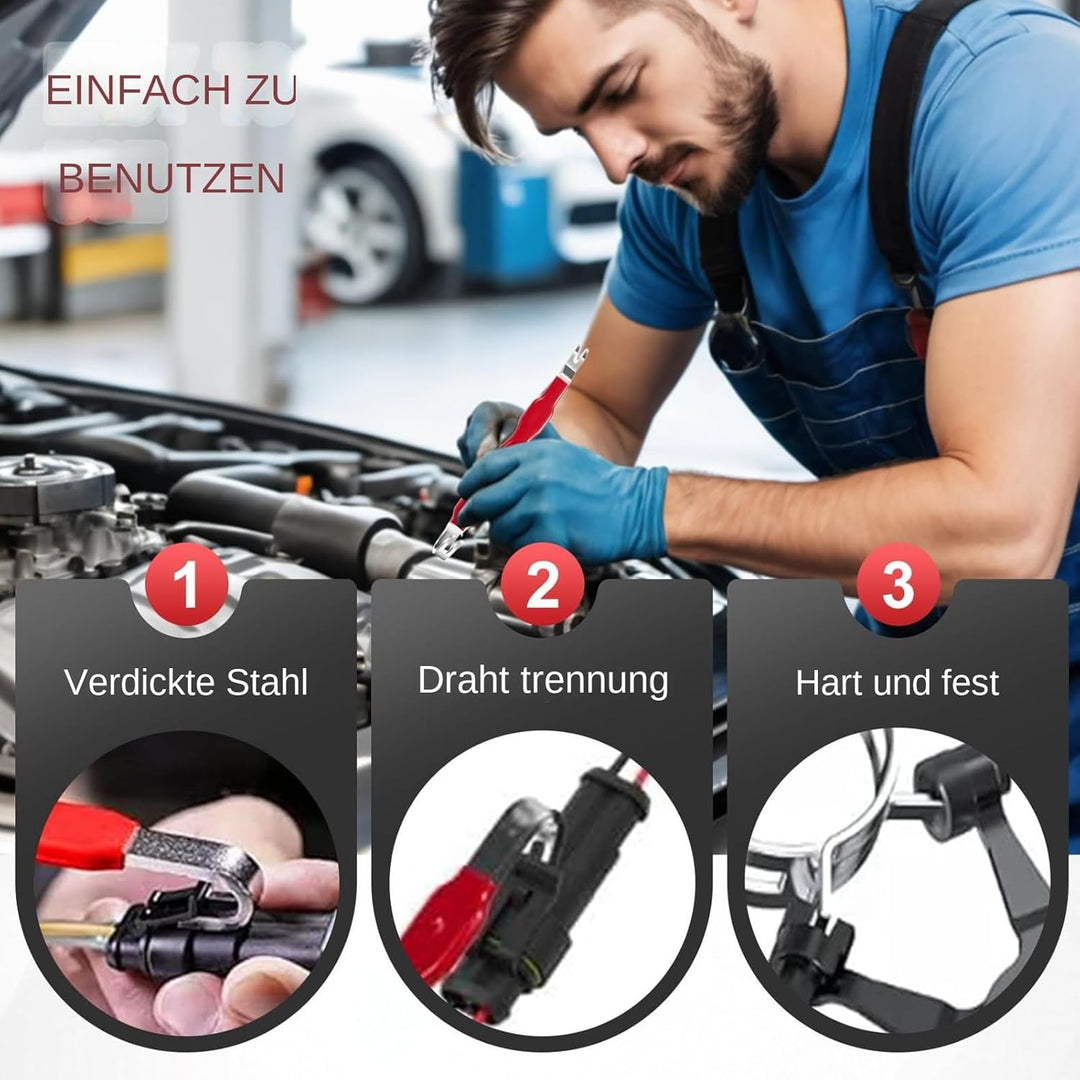 Elektrische Abzweigzange,Präzisions-Kabelschneider - Klemmen Verbinder Entfernungswerkzeug - Auto-Re