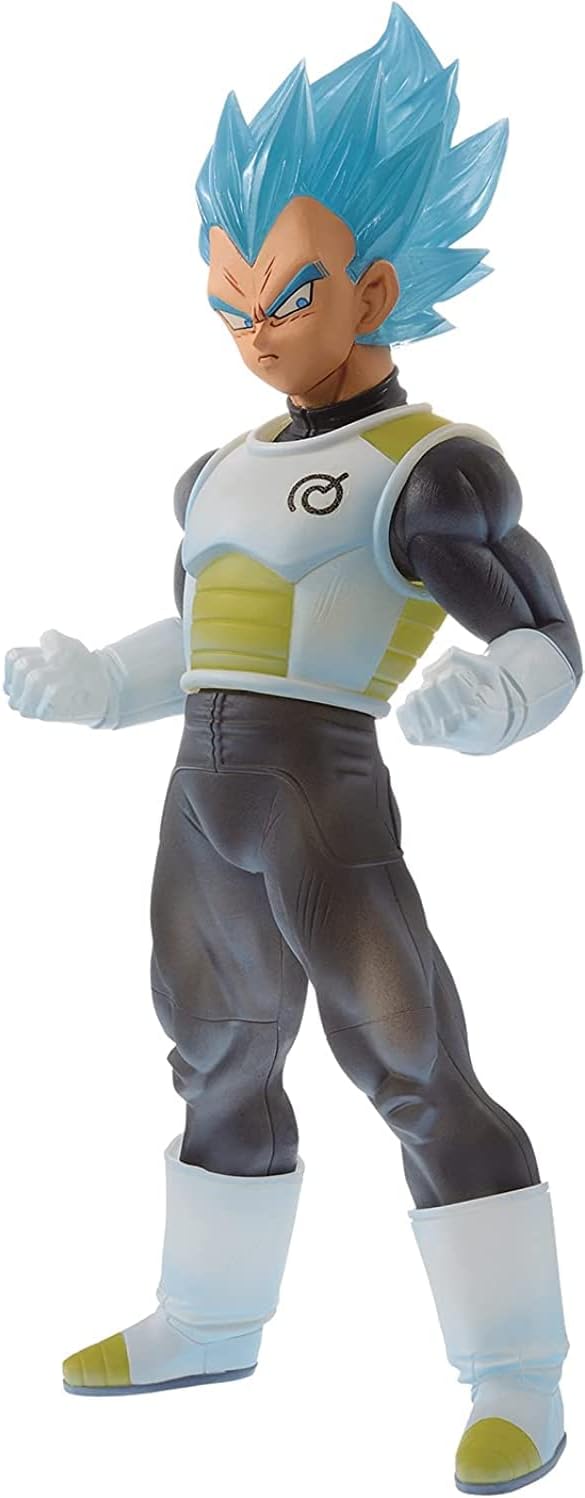 BANDAI Dragon Ball – SSG Super Saiyan Vegeta – Figur Clearise 19 cm, One Size, BAN17978