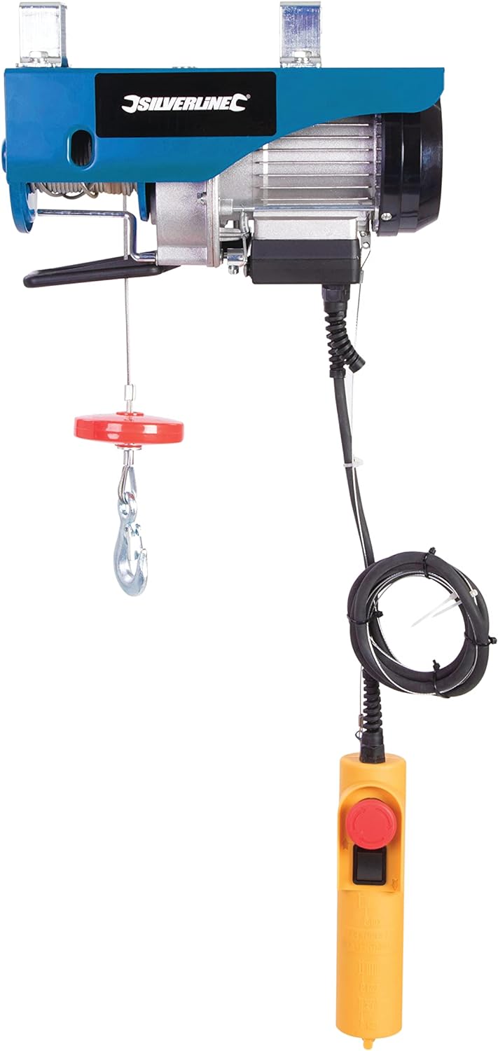 Silverline 264782 Silverstorm-Elektroseilzug, 500 W, 250 kg