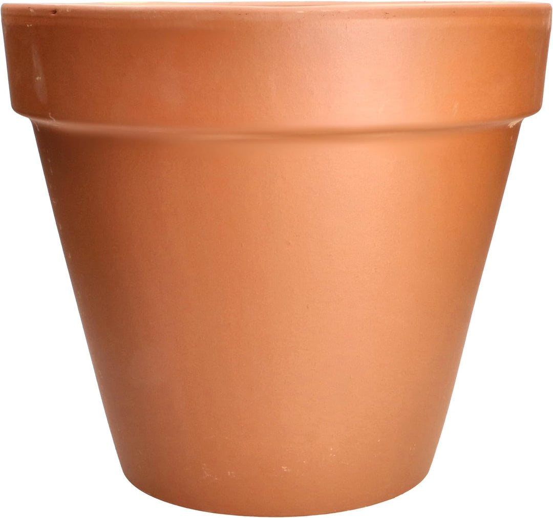 KOTARBAU® 4er Set Blumentopf Übertopf aus Terrakotta ⌀ 11 cm für Innenräume und Gärten Terrakotta 11