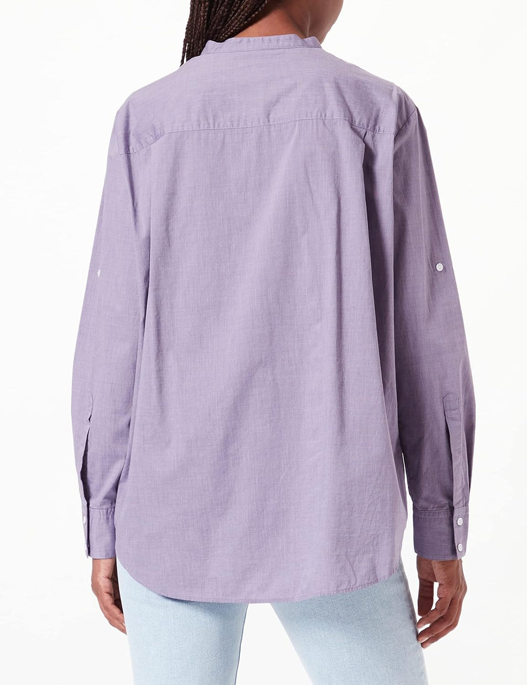 BOSS Damen Blouse 34 Medium Purple, 34 Medium Purple