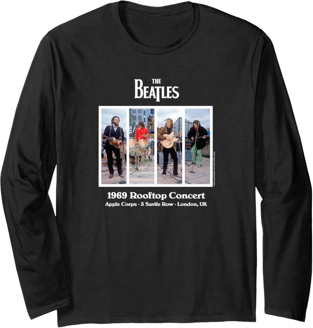 Die Beatles - Konzert auf dem Dach 1969 Langarmshirt