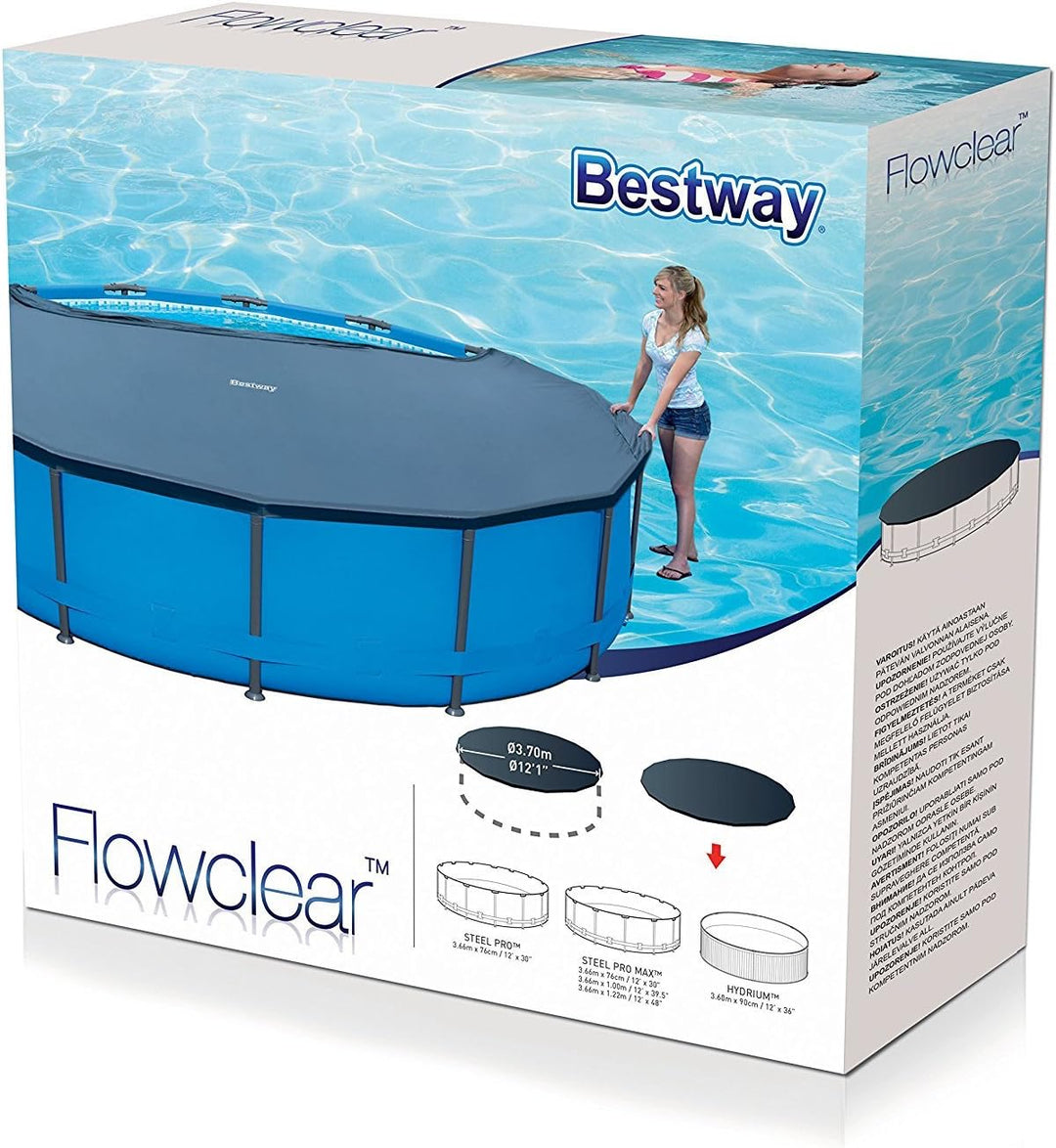 Abdeckplane für Fast Set Pool 366cm