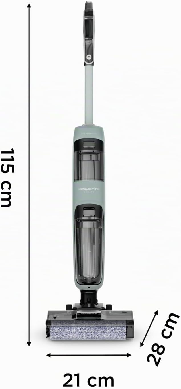 Rowenta X-Clean 2, 2-in-1 Nass-Trockensauger, ECO-/MAX-Modi für makellose Ergebnisse, 1,1 kg leicht,