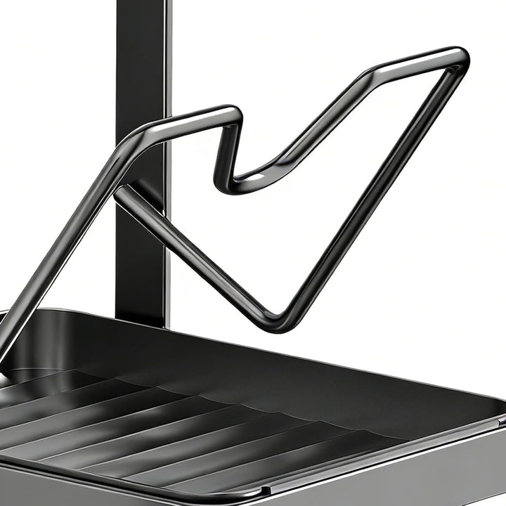 Topfdeckelhalter, 18x13.8x22.5cm Stahl Topfdeckel Organizer, Topfdeckelhalter Küchenutensilien, 2-St