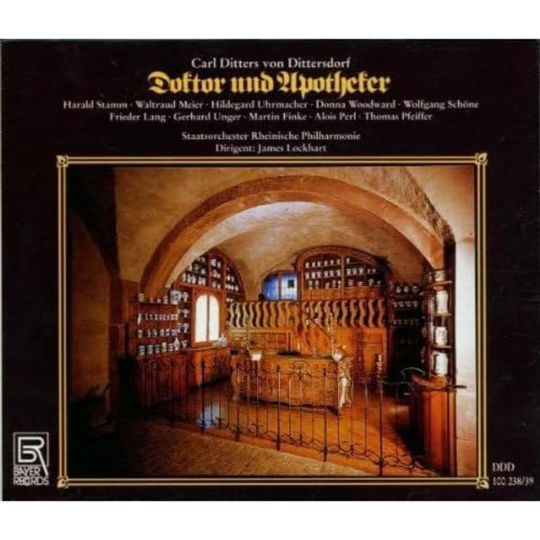 Dittersdorf: Doktor und Apotheker (Gesamtaufnahme), Audio-CD