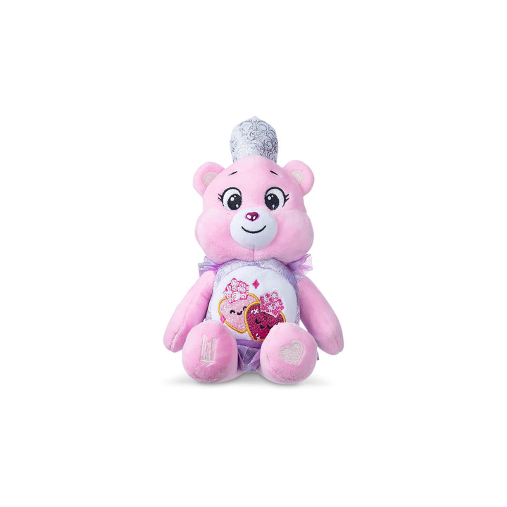 Basic Fun Care Bears x Wicked 22 cm Plüsch Plüsch Spielzeug – Love-a-Lot Bear als Glinda – Sammelbar