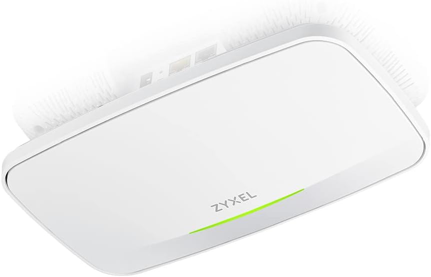 Zyxel AXE7800 Tri-Band WLAN 6E Access Point | 4x4 in 6 GHz, 2x2 in 5 GHz, 2x2 in 2,4 GHz | Triband (