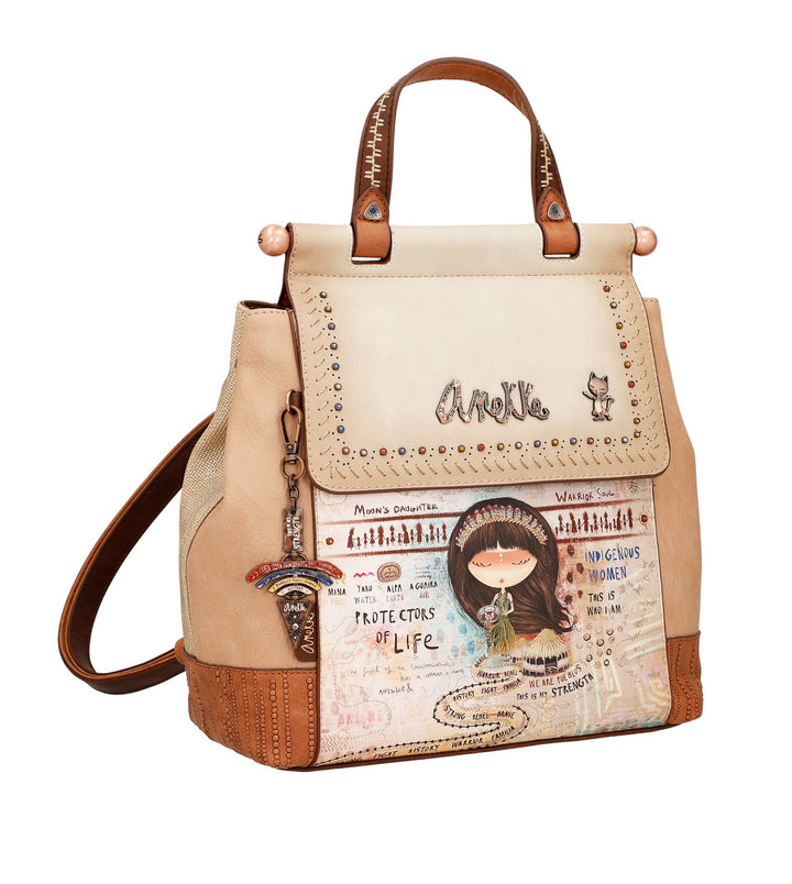 Anekke Damen Klappe Rucksack für unterwegs, bunt