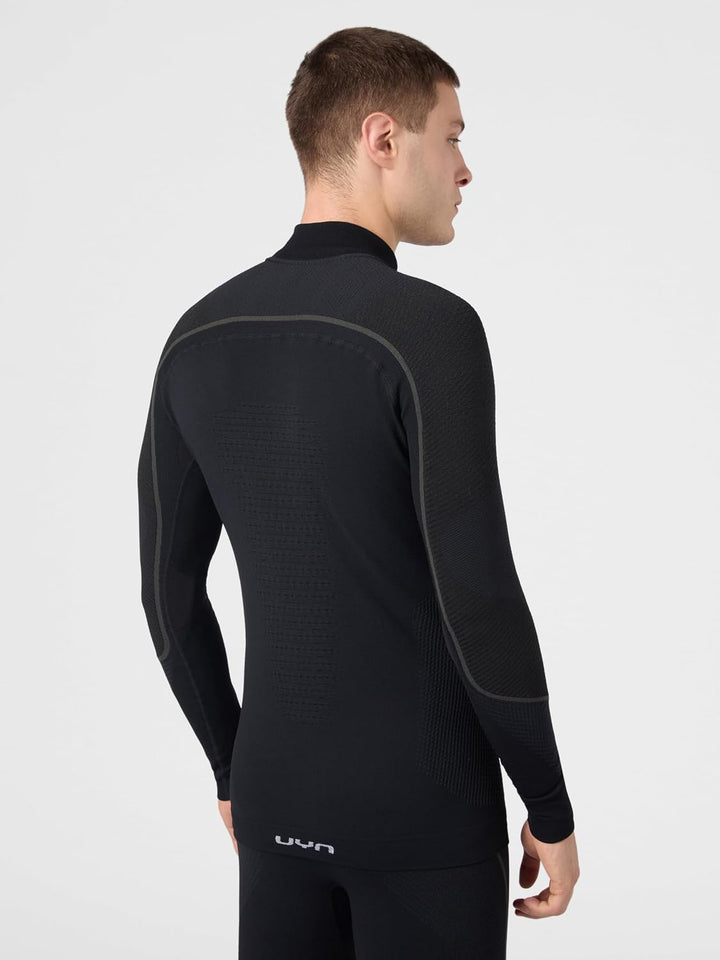 UYN Herren Ambityon Uw undertrøje Damen Unterhemd, Blackboard/Black/White, S-M EU