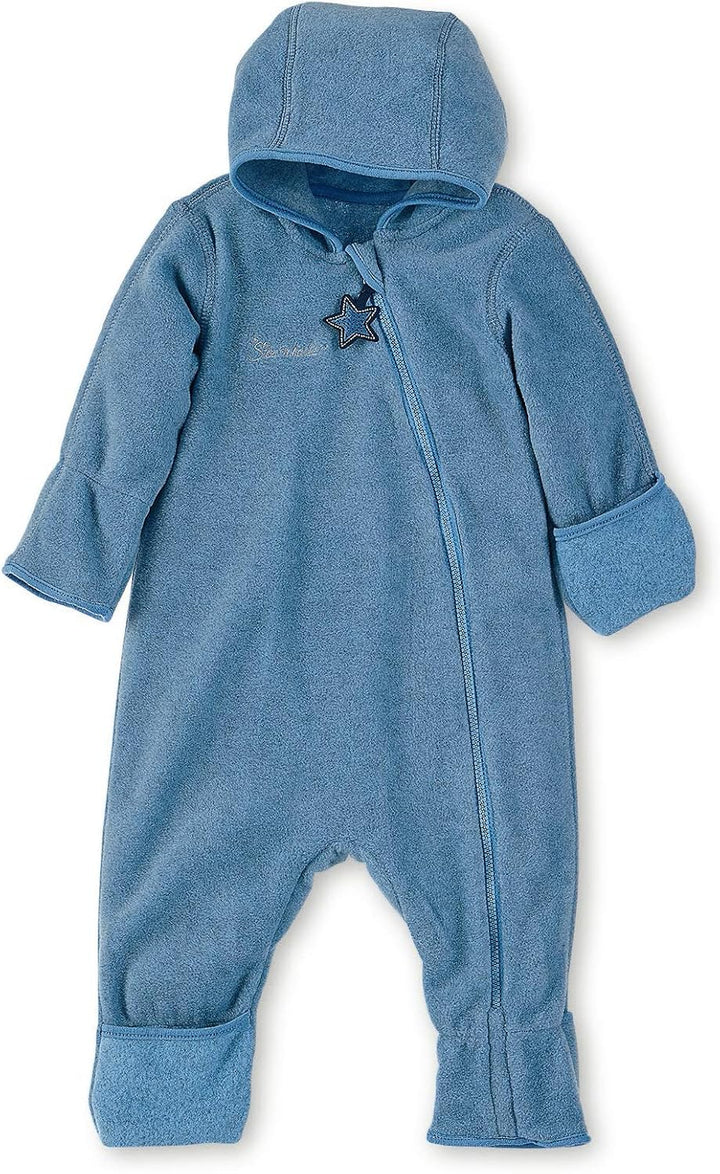 Sterntaler Baby-Jungen Overall Strampler 62 Mittelblau, 62 Mittelblau