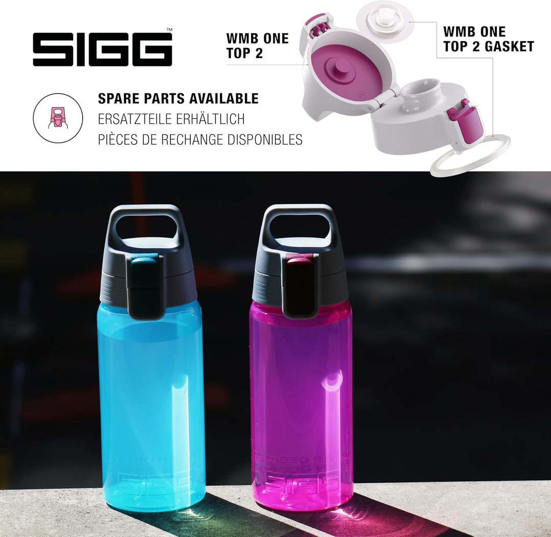 Sigg - Trinkflasche Kinder - Viva One - Für Kohlensäurehaltige Getränke Geeignet - Auslaufsicher - S