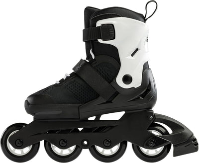 Rollerblade Unisex Jugend Microblade Inline Skates 175 Black/White, 175 Black/White