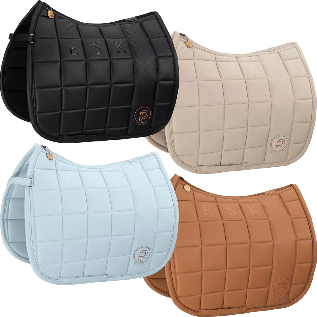 Eskadron Platinum Schabracke Big Square Faux Leather black PD, black PD