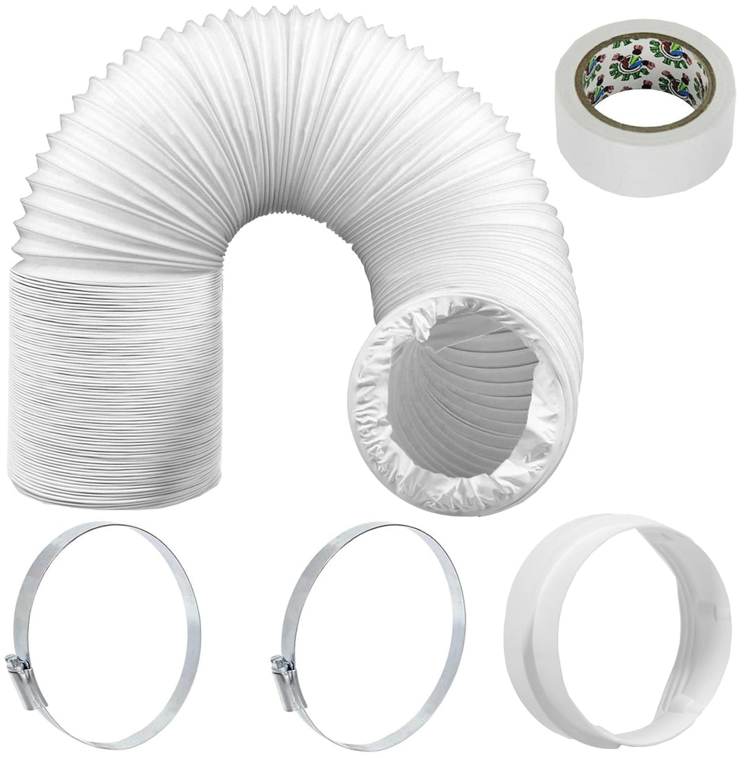 SPARES2GO Klimaanlagenschlauch-Verlängerungs-Set (6 m x 5 Zoll/125 mm)