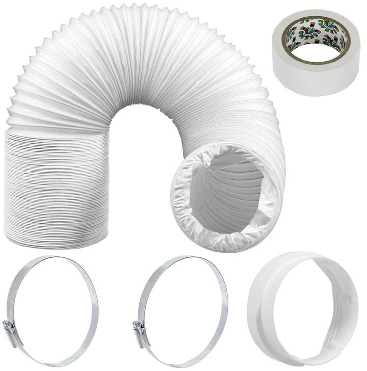 SPARES2GO Klimaanlagenschlauch-Verlängerungs-Set (6 m x 5 Zoll/125 mm)